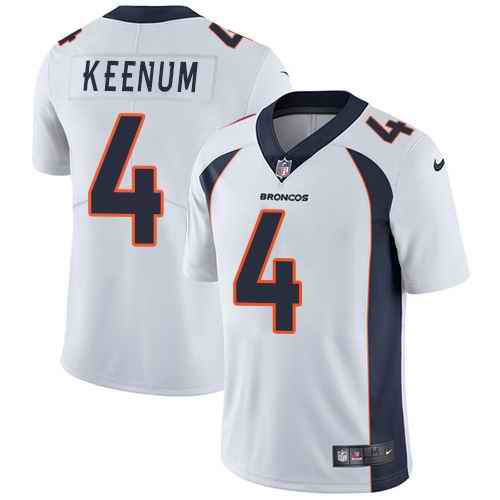 Nike Men & Women & Youth Broncos 4 Case Keenum White NFL Vapor Untouchable Limited Jersey,We sell and wholesale Nike Men & Women & Youth Broncos 4 Case Keenum White NFL Vapor Untouchable Limited Jersey on line form chian!